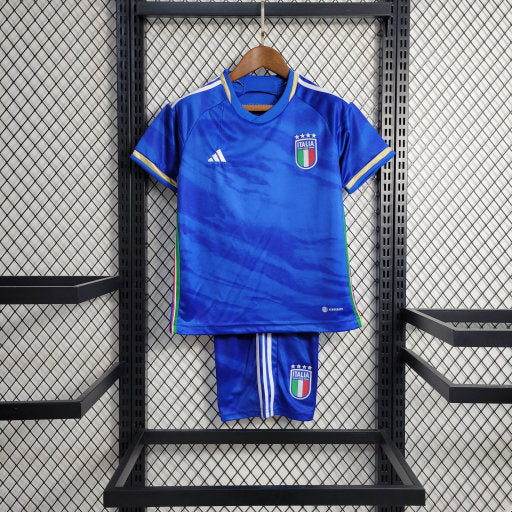Kit Adidas Itália I - 2023/24 Infantil