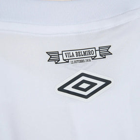 Camisa Com patrocínios Santos I - 2024/25 Branca