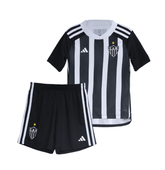 Kit Infantil Atlético Mineiro I - 2024/25 Branco e Preto