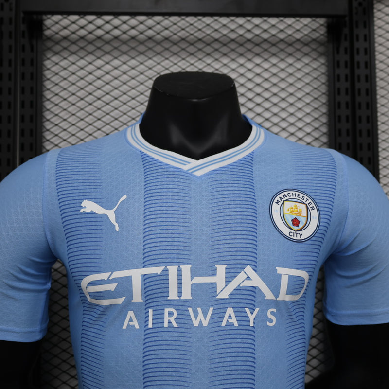 Camisa Puma Manchester City I - 2023/24 Jogador