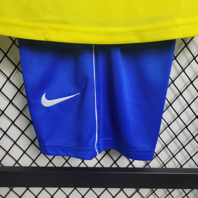 Kit Nike Brasil I - 2002 Infantil Retrô