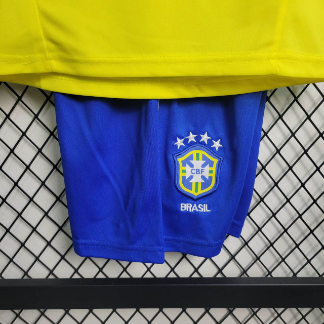 Kit Nike Brasil I - 2002 Infantil Retrô