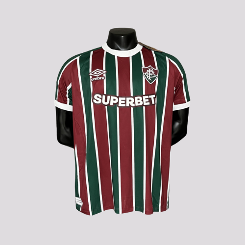 Camisa Versão Jogador Fluminense I - 2025/26 Tricolor