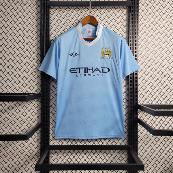 Camisa Umbro Manchester City I - 2011/12 Retrô