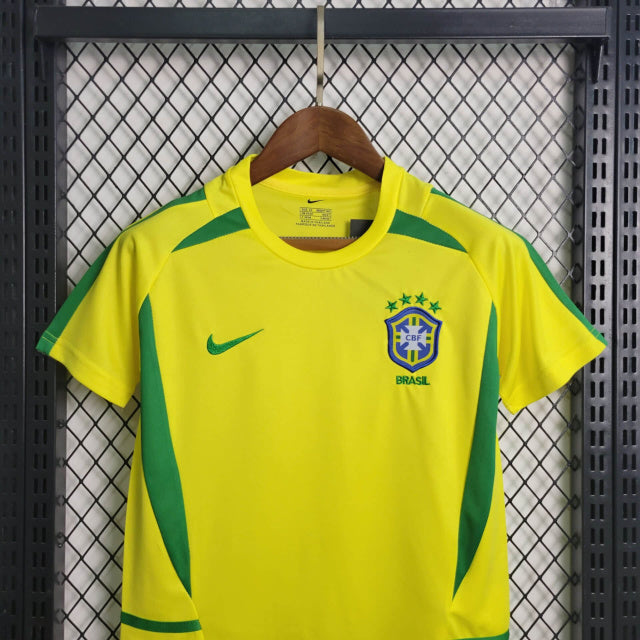 Kit Nike Brasil I - 2002 Infantil Retrô