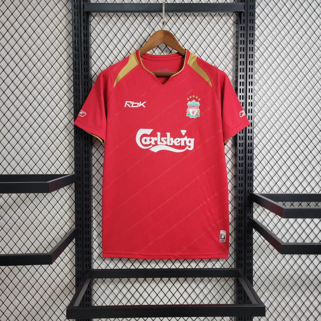 Camisa Reebok Liverpool I - 2005/06 Retrô