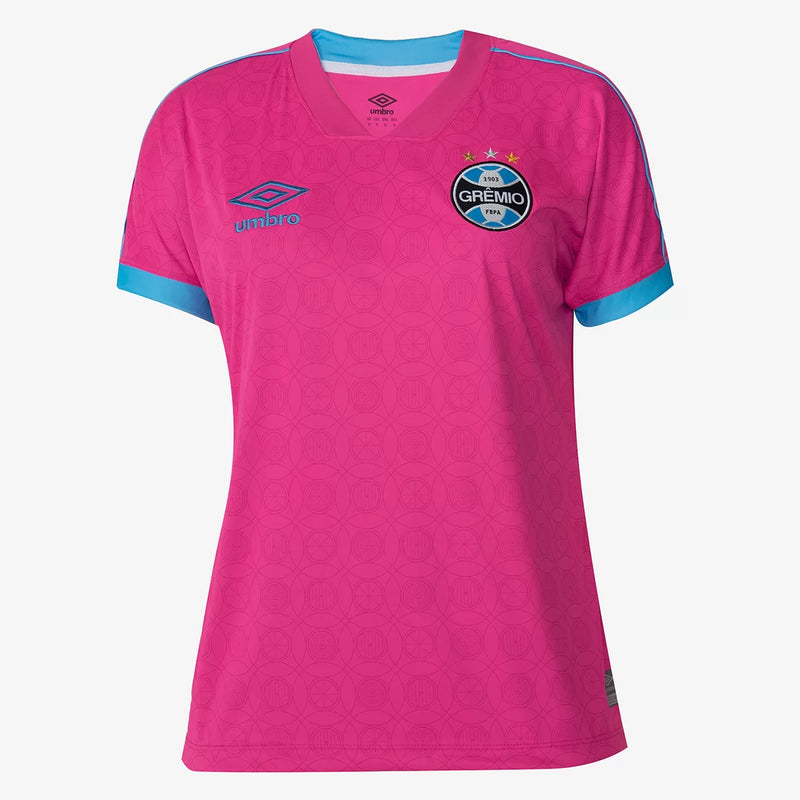 Camisa Umbro Grêmio Outubro Rosa - 2023/24 Feminina