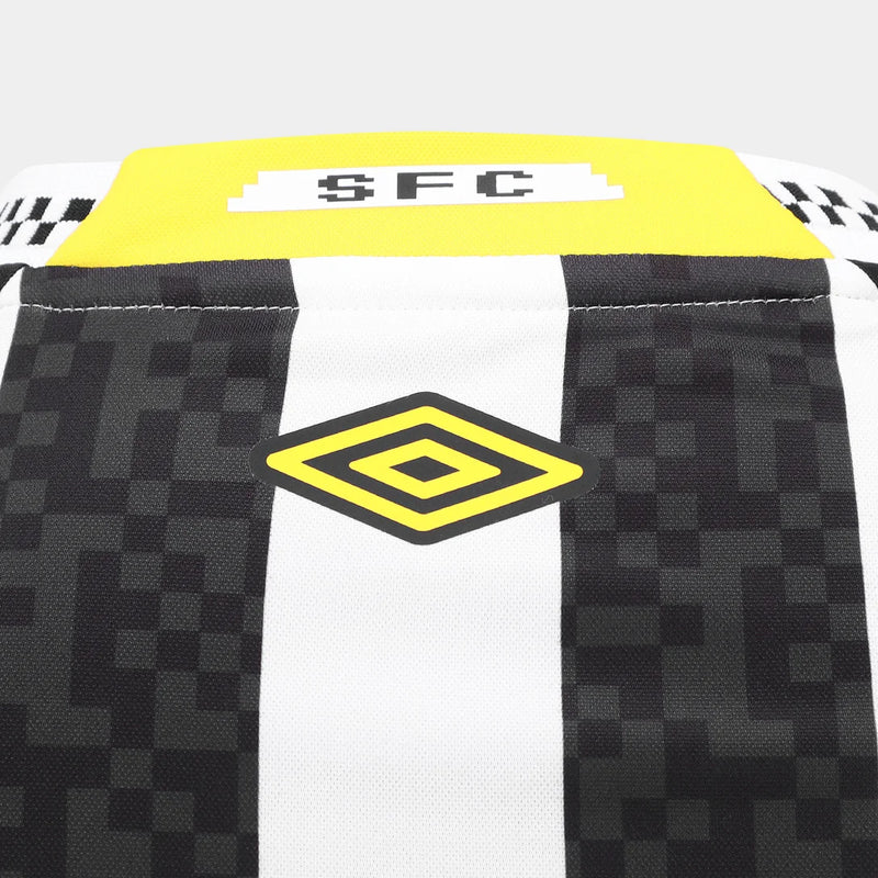 Camisa Santos II - 2025/26 Preta e Branca