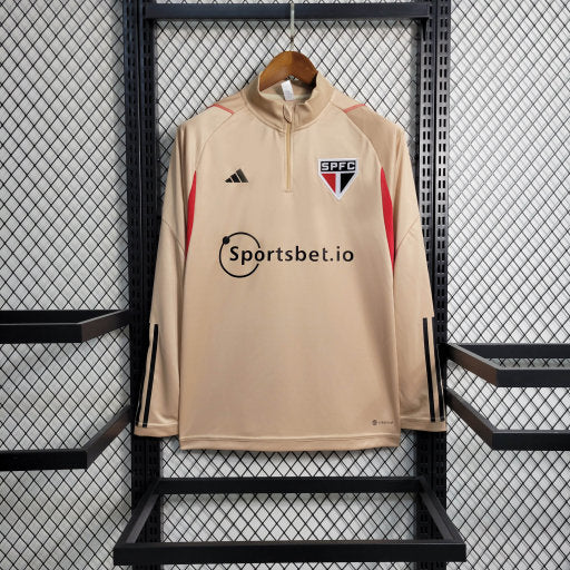 Jaqueta Adidas São Paulo Treino - 2023/24