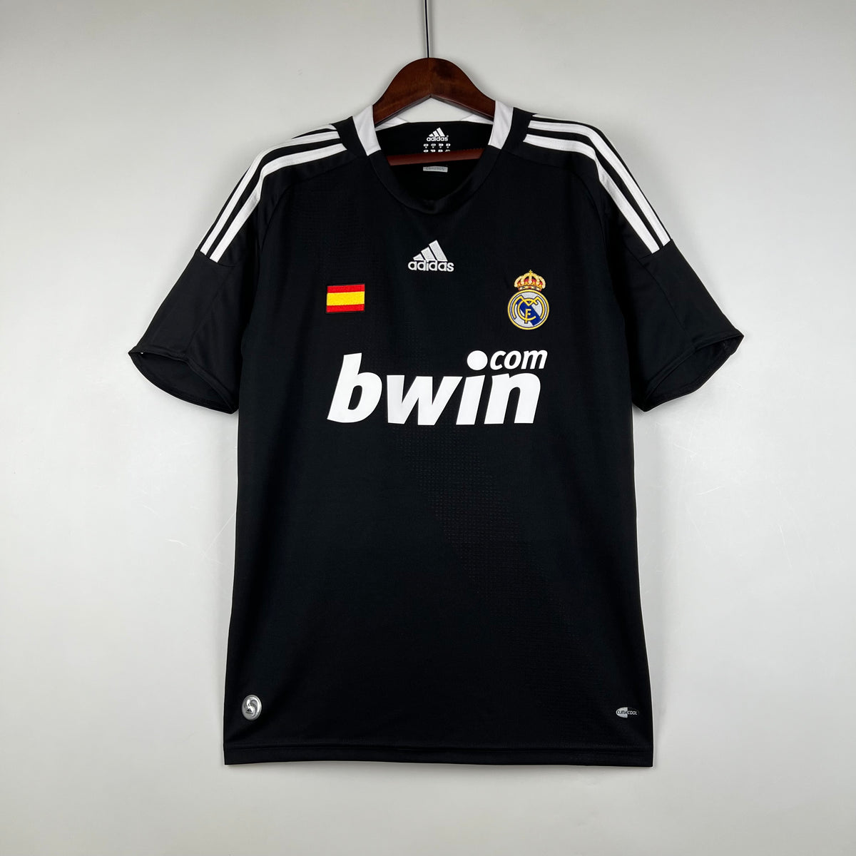 Camisa Real Madrid III - 2008/09 Retrô Preta