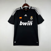 Camisa Real Madrid III - 2008/09 Retrô Preta