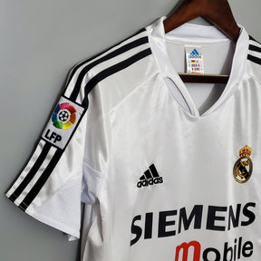 Camisa Real Madrid I - 2004/05 Retrô Branca