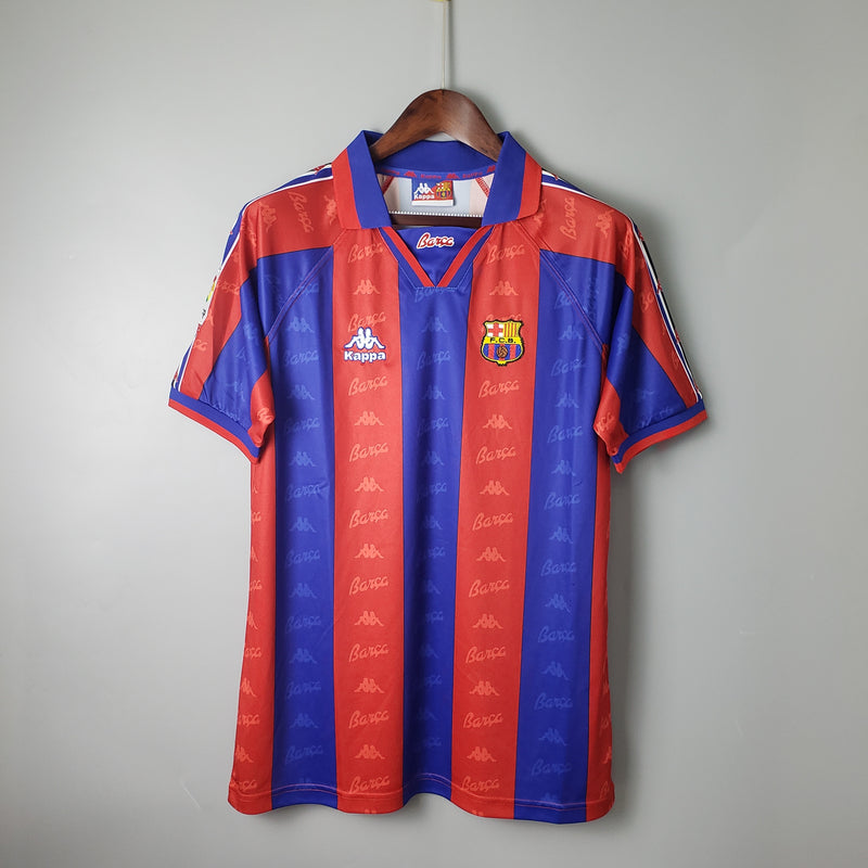 Camisa Kappa Barcelona I - 1996/97 Retrô