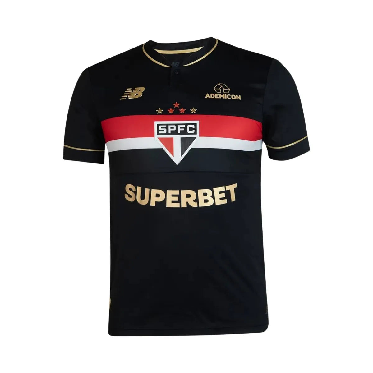 (PRÉ VENDA) Camisa São Paulo III Comemorativa - 2025/26 Preta