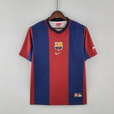 Camisa Barcelona I - 1998/99 Retrô