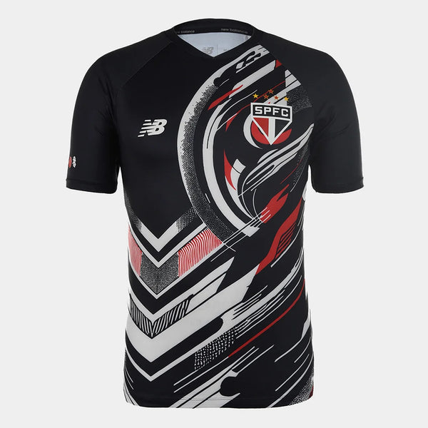 Camisa São Paulo Pré Jogo - 2025/26 Preta