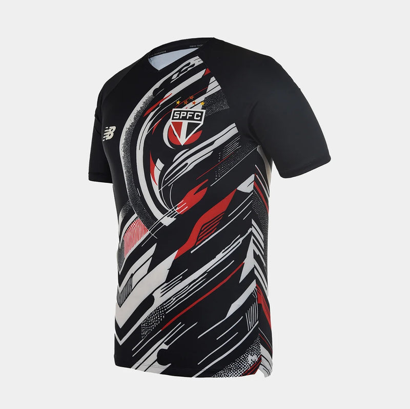 Camisa São Paulo Pré Jogo - 2025/26 Preta