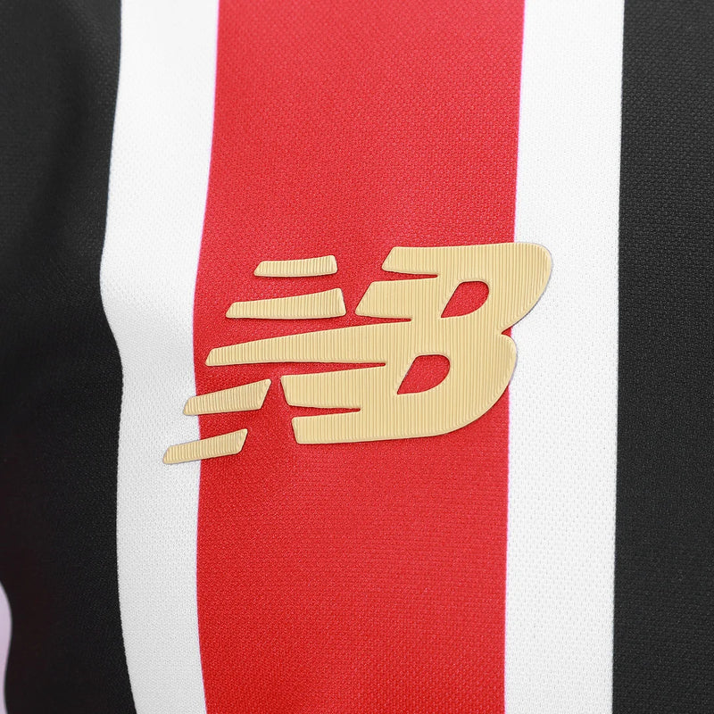 Camisa São Paulo II - 2025/26 Vermelha e Preta