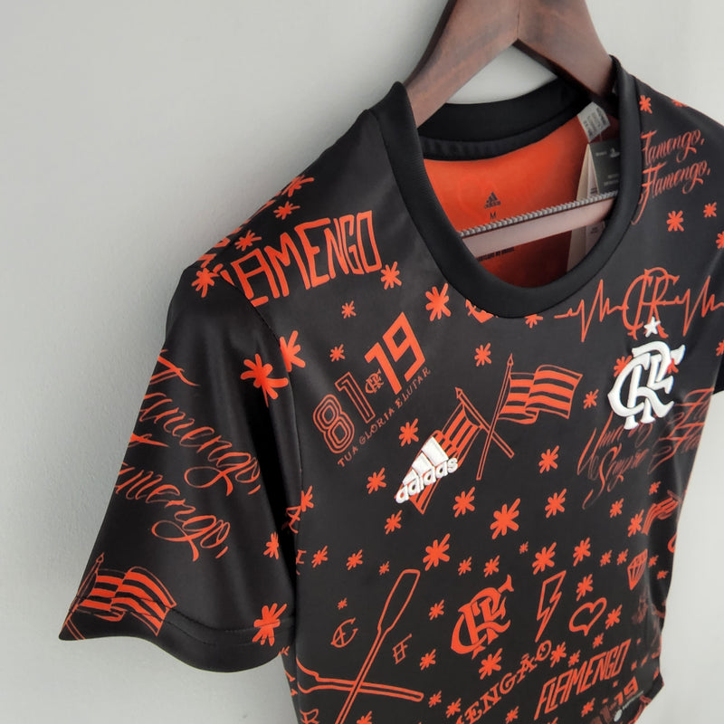 Camisa Flamengo Infantil Pré Jogo Adidas 2023 - flamengo