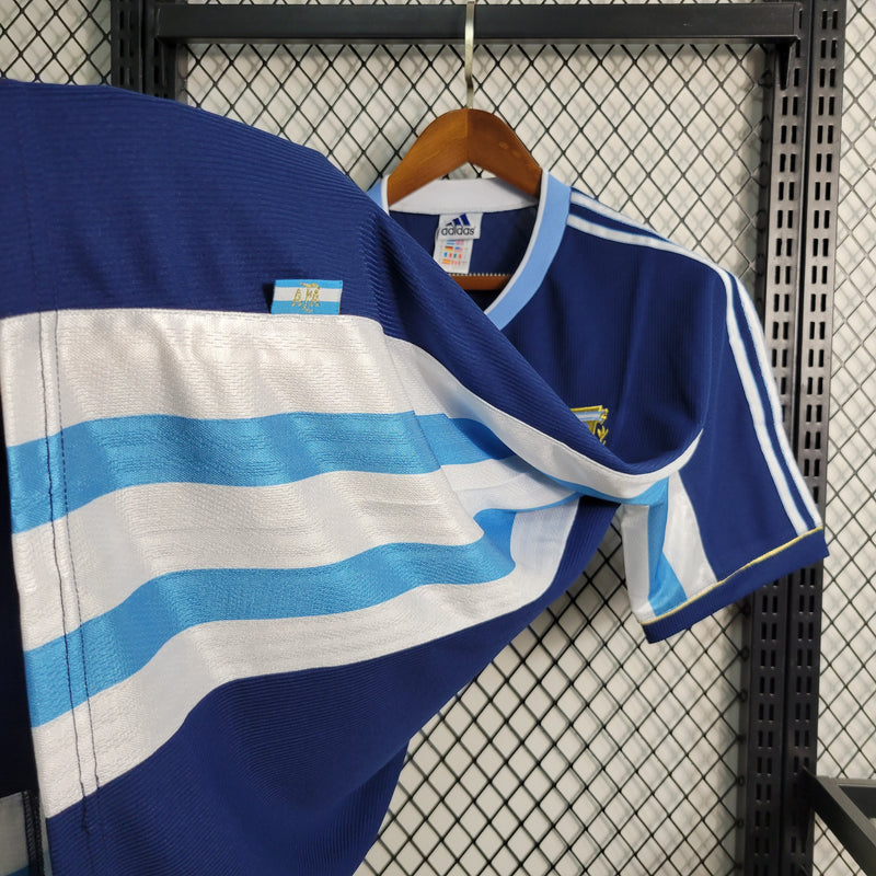 Camisa Adidas Argentina II - 1998 Retrô