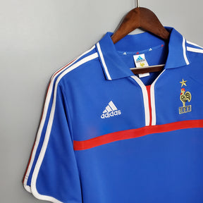Camisa Adidas França I - 2000 Retrô
