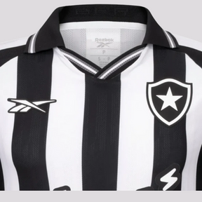 Camisa Botafogo I - 2025/26 Preta e Branca