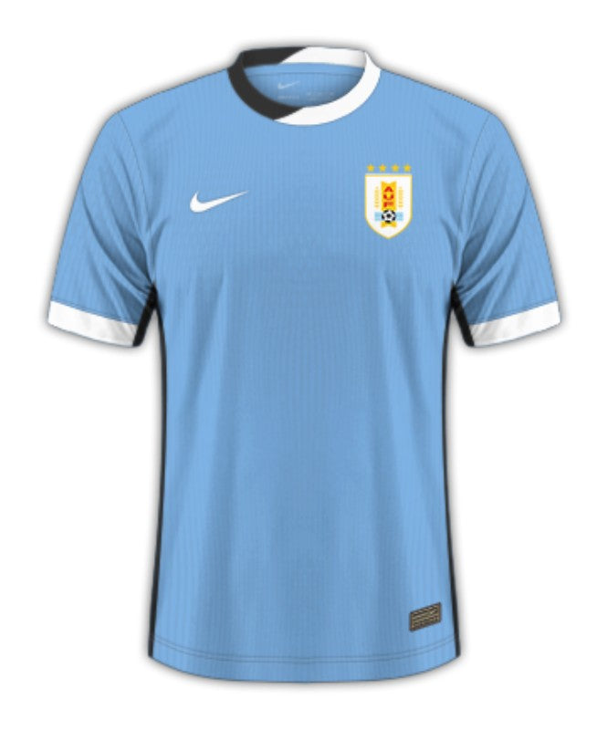 Camisa Uruguai I - 2024/25 Azul