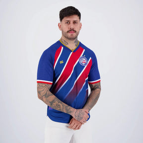 Camisa Bahia II - 2024/25 Azul e Vermelha