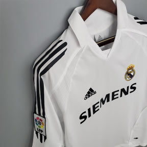 Camisa Real Madrid I - 2005/06 Retrô Branca