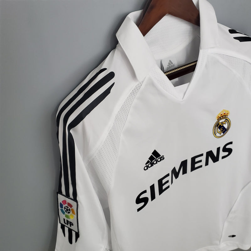 Camisa Adidas Real Madrid I - 2005/06 Retrô