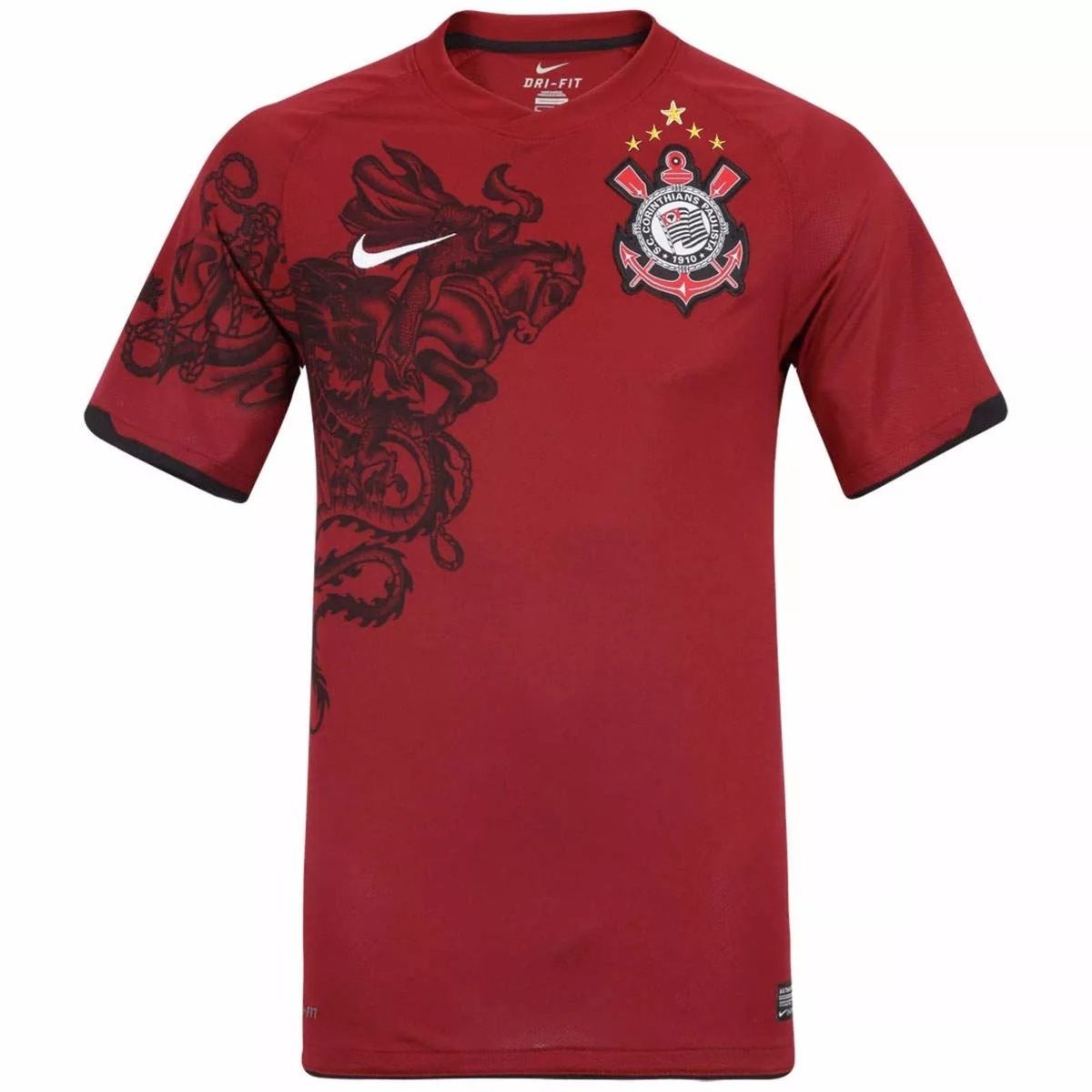 Camisa Corinthians São Jorge III - 2011 Edição Especial Retrô