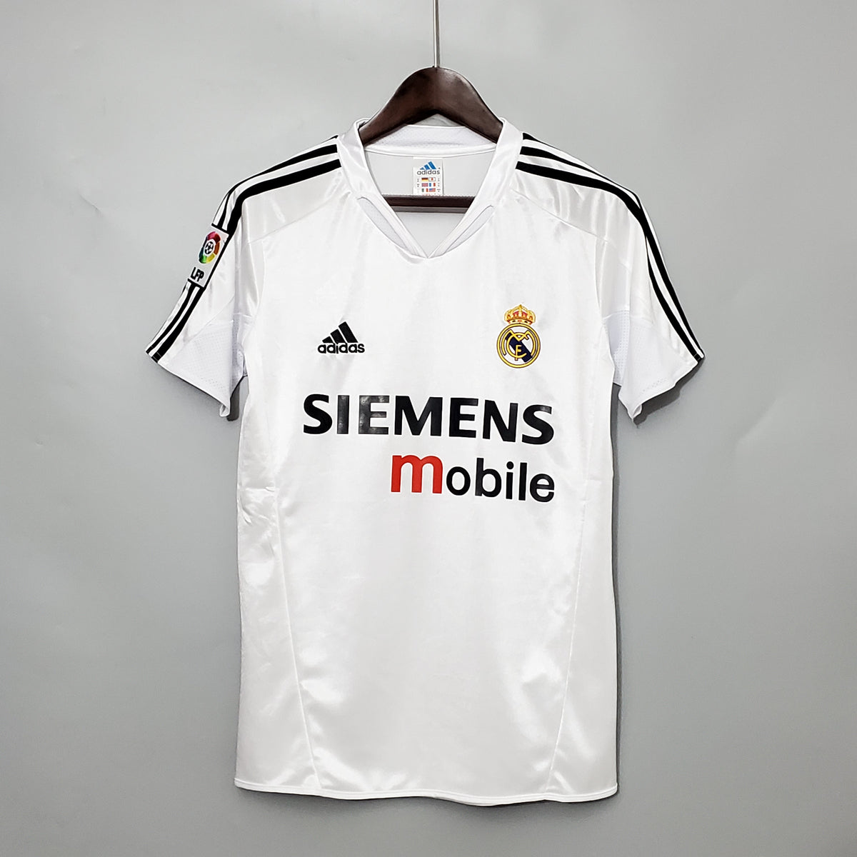 Camisa Real Madrid I - 2004/05 Retrô Branca