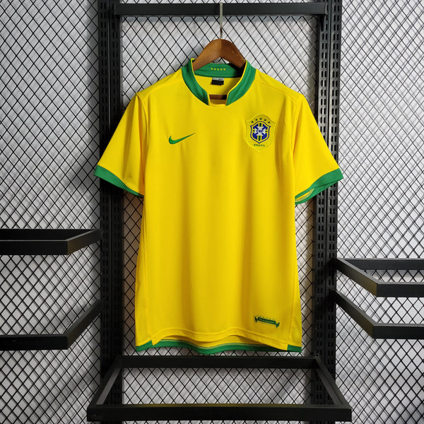 Camisa Nike Brasil I - 2006 Retrô