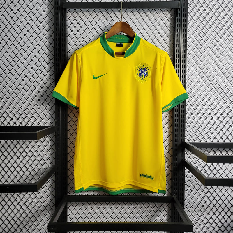 Camisa Nike Brasil I - 2006 Retrô