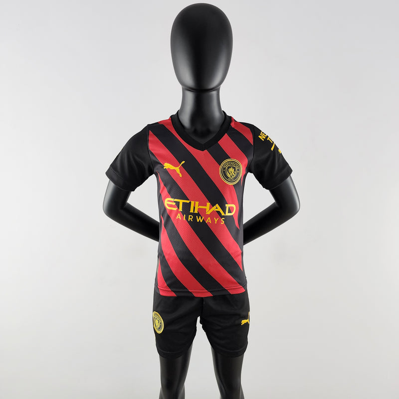 Kit Puma Manchester City II - 2022/23 Infantil