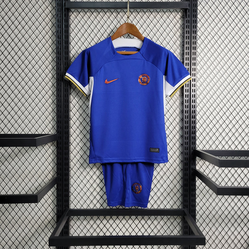 Kit Nike Chelsea I - 2023/24 Infantil