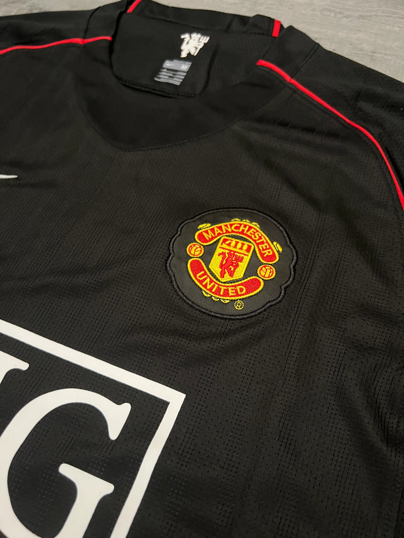 Camisa Nike Manchester United III - 2007/08 Retrô Manga Longa