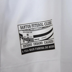 Camisa Com patrocínios Santos I - 2024/25 Branca