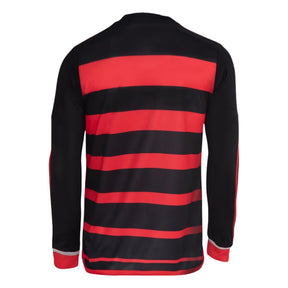 Camisa Manga Longa Flamengo I - 2024/25 Preta e Vermelha