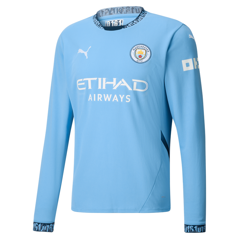 Camisa Puma Manchester City I Manga Longa - 2024/25 - Rodrigo (16)