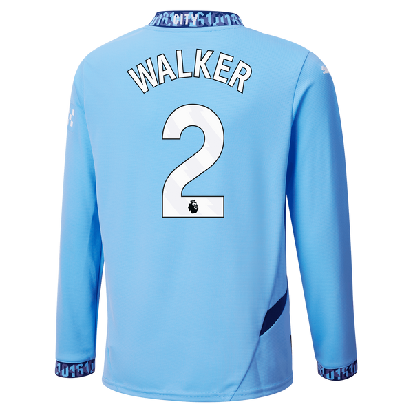 Camisa Puma Manchester City I Manga Longa - 2024/25 - Walker (2)