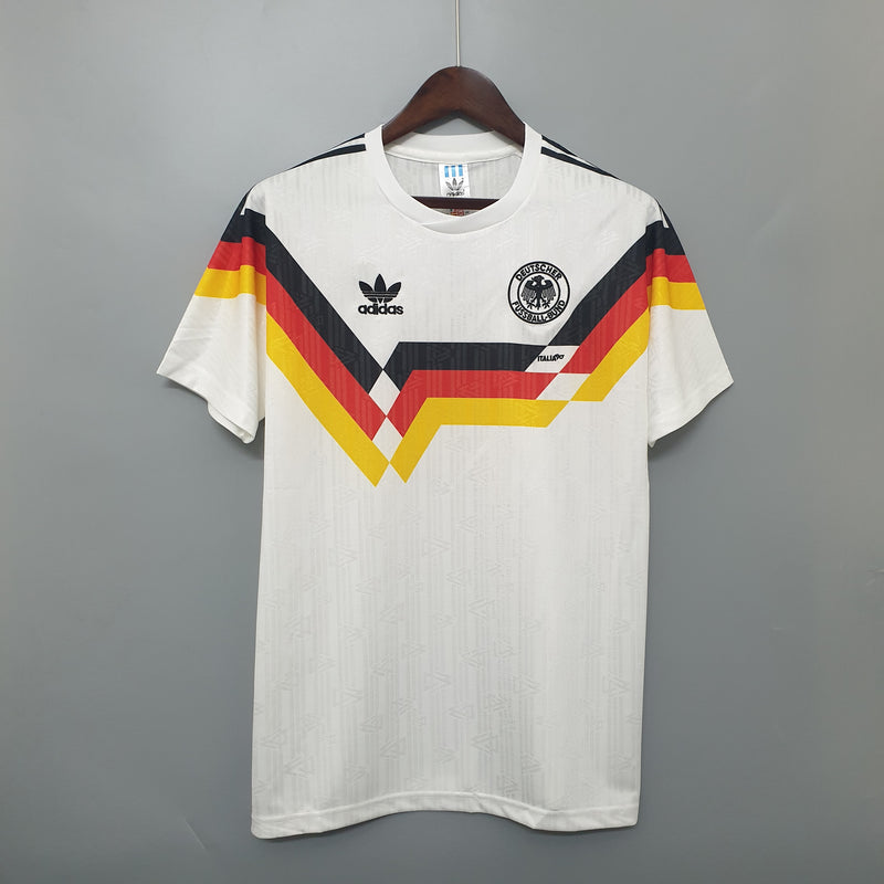 Camisa Adidas Alemanha I - 1990 Retrô