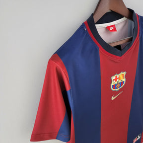 Camisa Barcelona I - 1998/99 Retrô