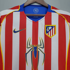 Camisa Atlético de Madrid I - 2004/05 Retrô