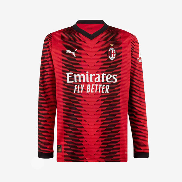 Camisa Adidas Milan I - 2023/24 Manga Longa