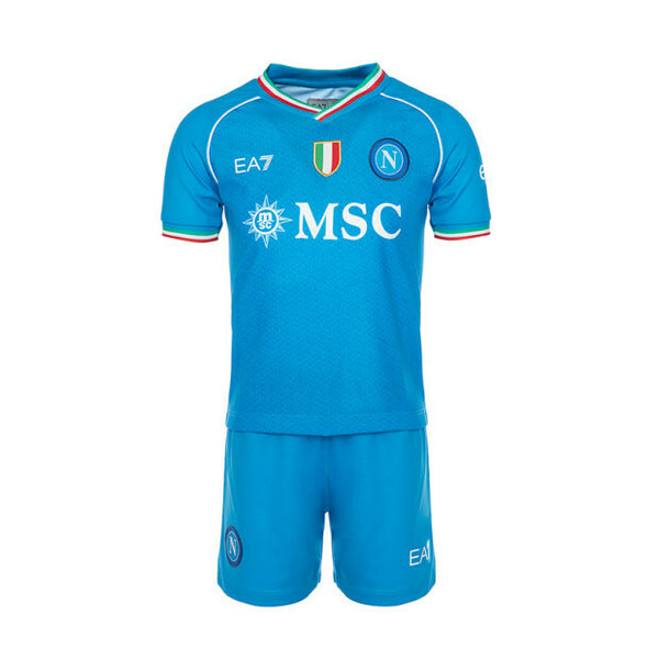 Kit EA7 Napoli I - 2023/24 Infantil