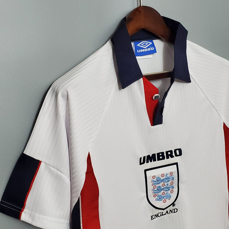 Camisa Umbro Inglaterra I - 1998 Retrô