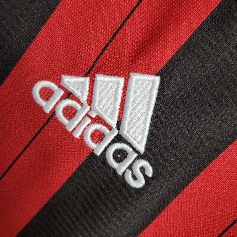 Camisa Adidas Milan I - 2013/14 Retrô Manga Longa