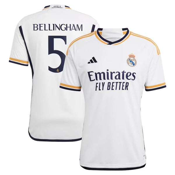 Camisa Adidas Real Madrid I - 2023/24 - Bellingham (5)