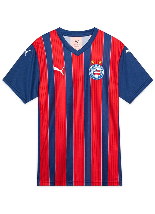 Camisa Bahia II - 2025/26 Azul e Vermelha